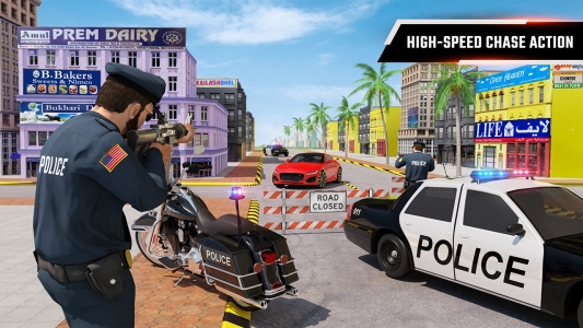 اسکرین شات برنامه Car Chase 3D: Police Car Game 3