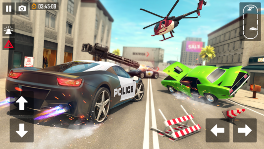 اسکرین شات 4 برنامه Car Chase 3D: Police Car Game