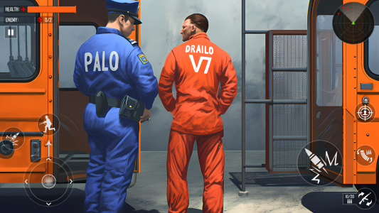 اسکرین شات 1 برنامه Prison Transport: Police Game