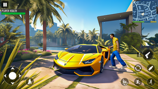 اسکرین شات 4 برنامه Real Gangster Game Vegas Crime