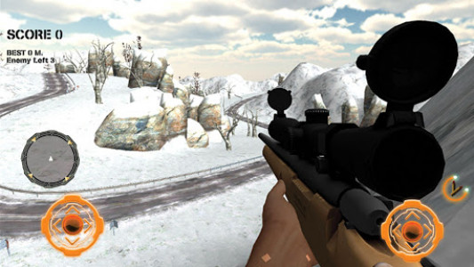 اسکرین شات بازی Mountain Gun Sniper 3D Shooter: Shooting Games 4