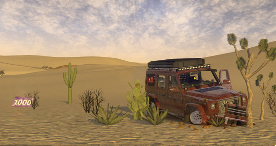 اسکرین شات بازی Off-Road Desert Expedition 4