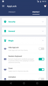 اسکرین شات برنامه AppLock 7