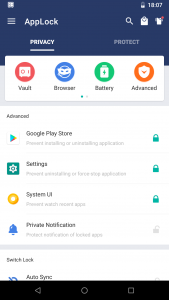 اسکرین شات برنامه AppLock 2