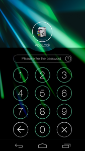 اسکرین شات برنامه AppLock Theme Beam 1