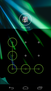 اسکرین شات 2 برنامه AppLock Theme Beam