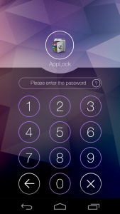 اسکرین شات برنامه AppLock Theme Cube 1