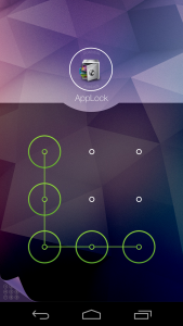 اسکرین شات برنامه AppLock Theme Cube 2