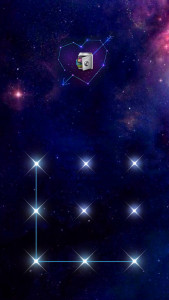 اسکرین شات 2 برنامه AppLock Theme Galaxy