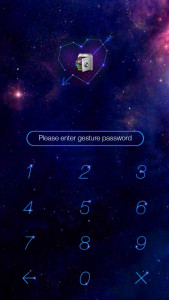 اسکرین شات برنامه AppLock Theme Galaxy 1