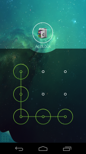 اسکرین شات برنامه AppLock Theme Space 2