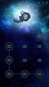اسکرین شات 1 برنامه AppLock Theme Aquarius