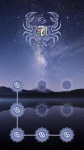 اسکرین شات 1 برنامه AppLock Theme Cancer