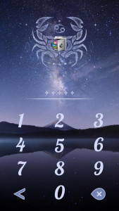 اسکرین شات 2 برنامه AppLock Theme Cancer