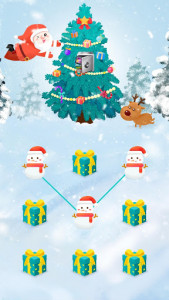 اسکرین شات برنامه AppLock Theme Christmas Tree 1