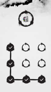 اسکرین شات 1 برنامه AppLock Theme Ink