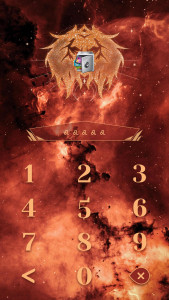 اسکرین شات 2 برنامه AppLock Theme Leo