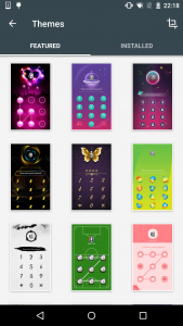 اسکرین شات برنامه AppLock Theme Lollipop 3