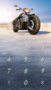 اسکرین شات برنامه AppLock Theme Motorcycle 2