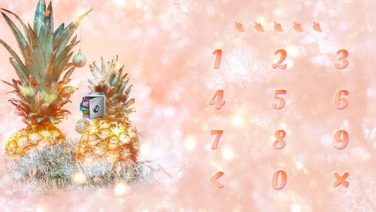 اسکرین شات برنامه AppLock Theme Pineapple 4