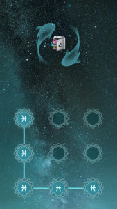 اسکرین شات برنامه AppLock Theme Pisces 1