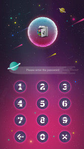 اسکرین شات برنامه AppLock Theme Planet 1