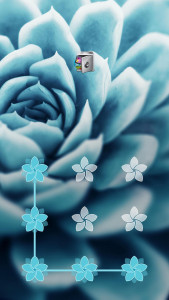 اسکرین شات برنامه AppLock Theme Succulent 1