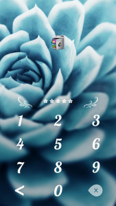 اسکرین شات برنامه AppLock Theme Succulent 2