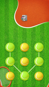 اسکرین شات برنامه AppLock Theme Tennis 1