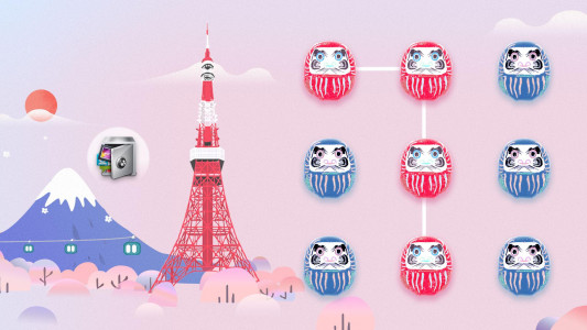 اسکرین شات برنامه AppLock Theme Tokyo 4