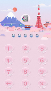 اسکرین شات برنامه AppLock Theme Tokyo 2