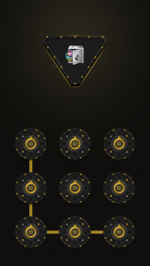 اسکرین شات 1 برنامه AppLock Live Theme Lucky Wheel