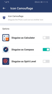 اسکرین شات 3 برنامه Photo Lock