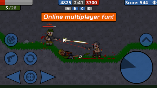اسکرین شات بازی Wargunners: Online 2D Shooter 2