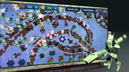 اسکرین شات بازی Tower Defense Zone - Kingdom Rush Fantasy Wars TD 4