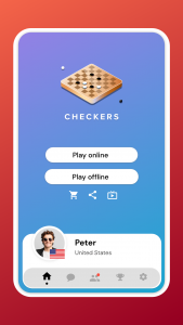 اسکرین شات 8 بازی Checkers Online | Dama Online