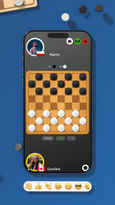 اسکرین شات 2 بازی Checkers Online | Dama Online