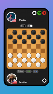 اسکرین شات 2 بازی Checkers Online | Dama Online