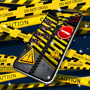 اسکرین شات 5 برنامه Don't touch my phone locker