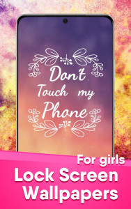 اسکرین شات 4 برنامه Dont touch my phone Wallpapers