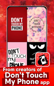 اسکرین شات 1 برنامه Dont touch my phone Wallpapers