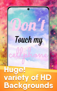 اسکرین شات برنامه Dont touch my phone Wallpapers 5