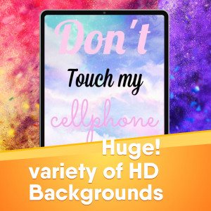 اسکرین شات 6 برنامه Dont touch my phone Wallpapers