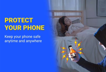اسکرین شات 2 برنامه Anti Theft Phone Alarm