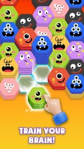 اسکرین شات 2 بازی Donut Stack Sort