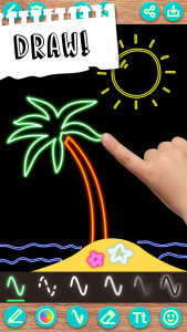 اسکرین شات 2 بازی Doodle Draw: Kids Drawing Game