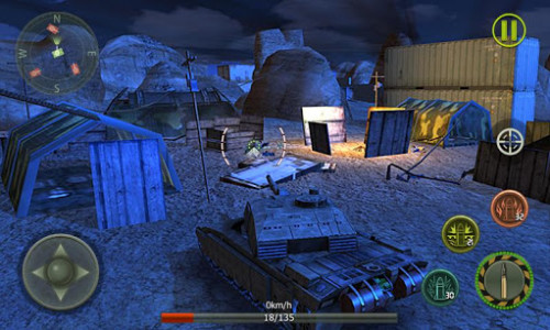 اسکرین شات بازی Tank Strike 3D - War Machines 5