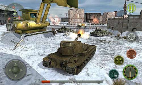 اسکرین شات بازی Tank Strike 3D - War Machines 8