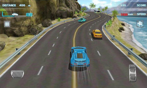 اسکرین شات بازی Turbo Driving Racing 3D 1