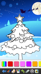 اسکرین شات بازی Xmas Magic - Color & Draw 2